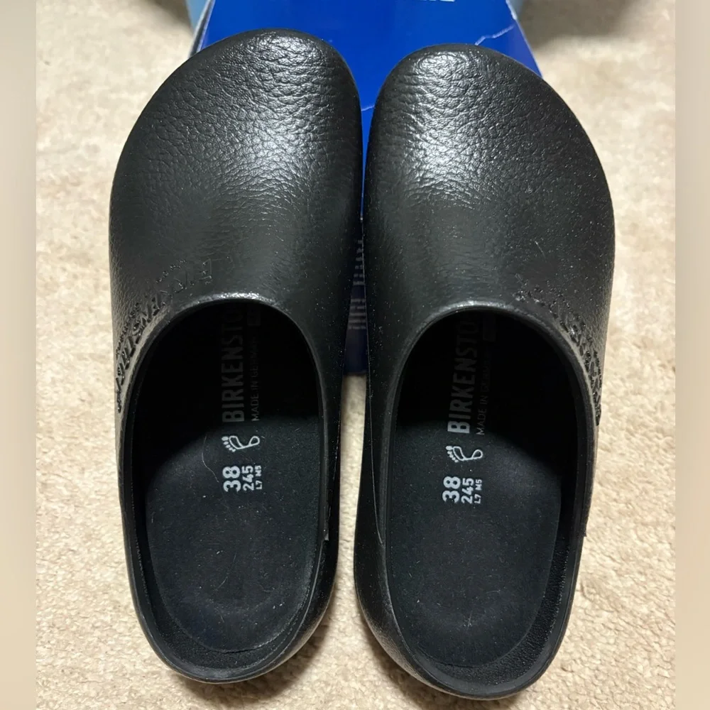 Birkenstock Black Profi-Birki Clogs size 38 - Picture 7 of 7